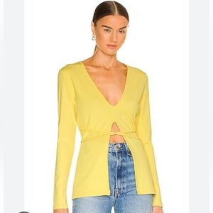 EUC XS Atoir The Rumi Top in Yellow